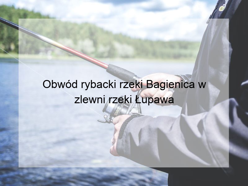 Obwód rybacki rzeki Bagienica w zlewni rzeki Łupawa